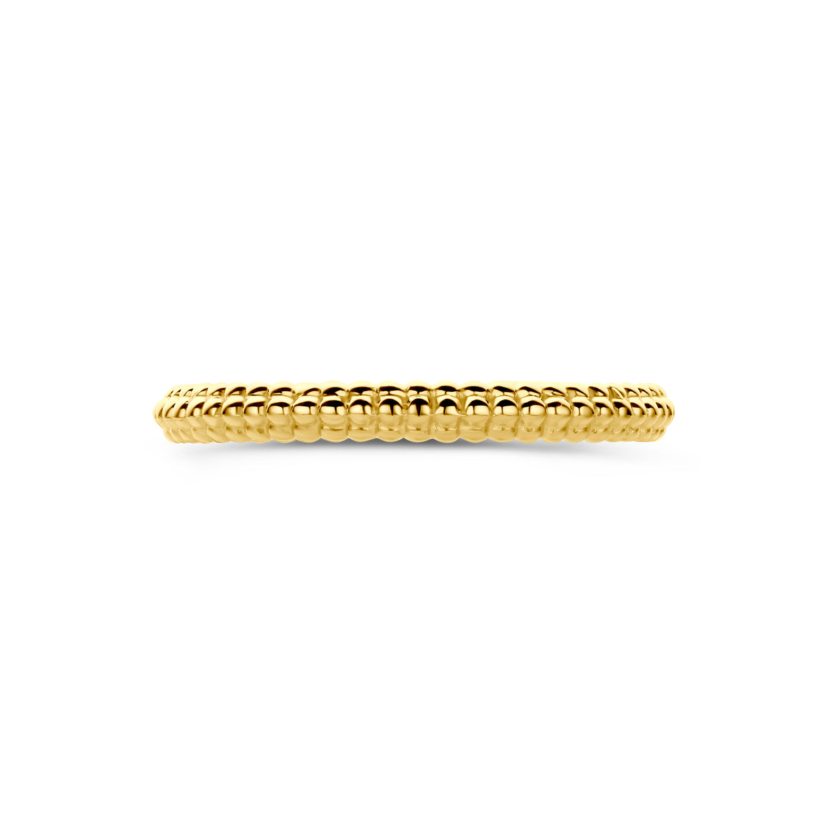 ring gediamanteerd 14K geelgoud