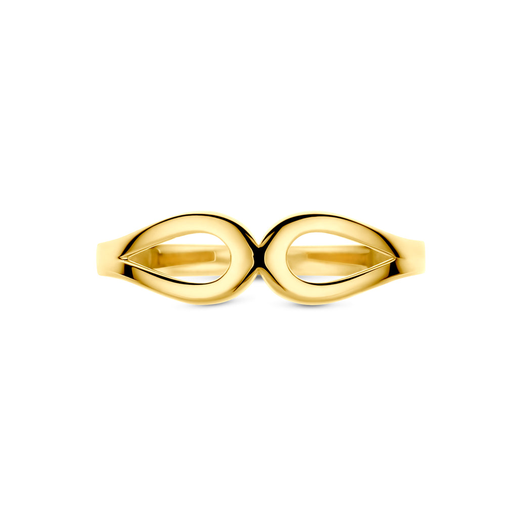 ring 14K geelgoud