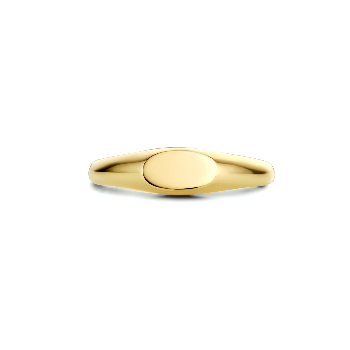 Gravurring 14K Gelbgold