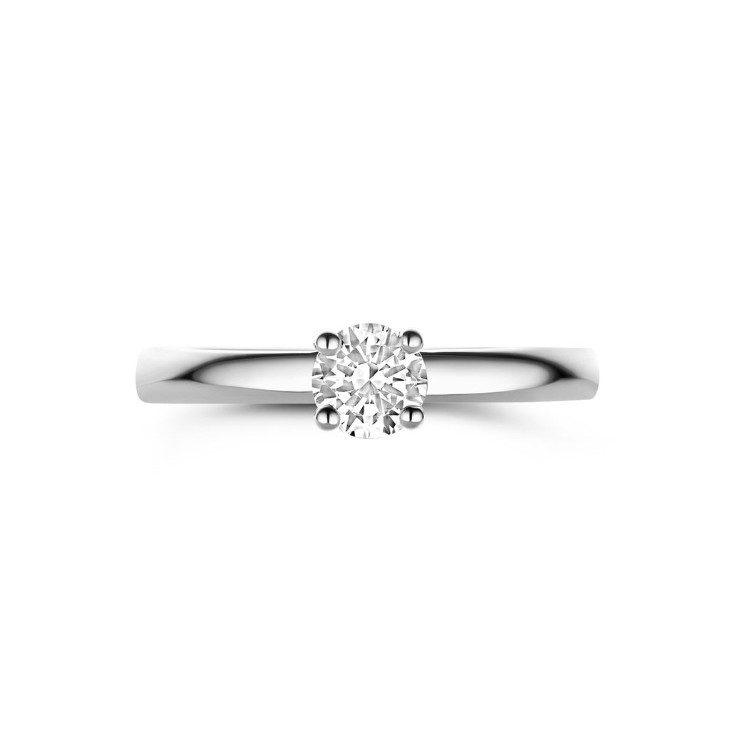 Ring Zirkonia 14K Weißgold