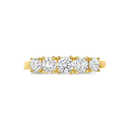 ring zirkonia 14K geelgoud