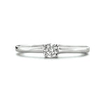 Ring Zirkonia 14K Weißgold