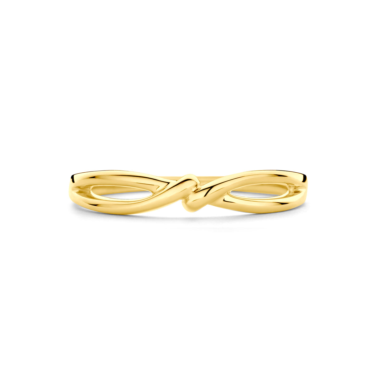 ring gedraaid 14K geelgoud