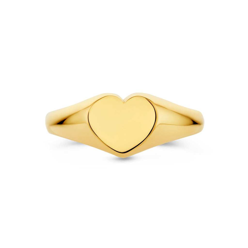 Ring Herz 14K Gelbgold