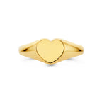 Ring Herz 14K Gelbgold