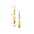 Ohrringe 14K Gelbgold
