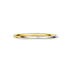Ring 14K Bicolor-Gold gelb/weiß
