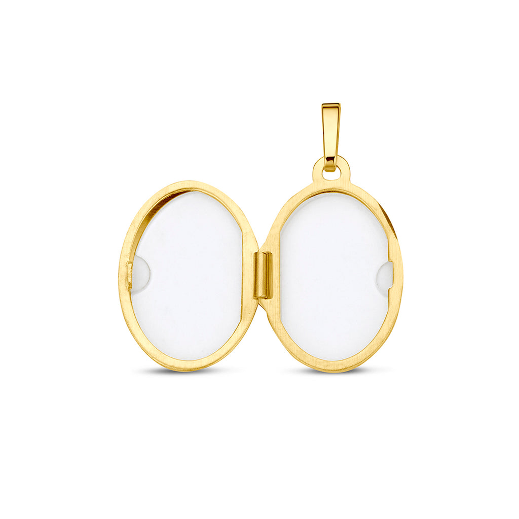 medaillon 14K geelgoud