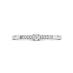 ring diamant 0.07ct h si 14K witgoud