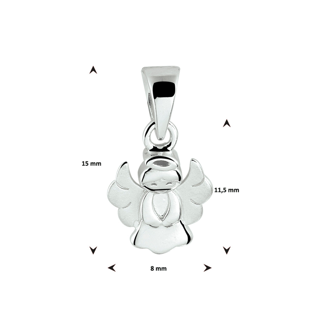 hanger engel zilver gerhodineerd