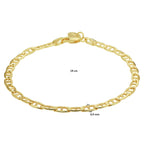 Anker 4,4 mm zilgold (geelgoud met zilverkern)