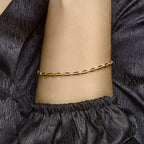 Anker 3,0 mm zilgold (geelgoud met zilverkern)