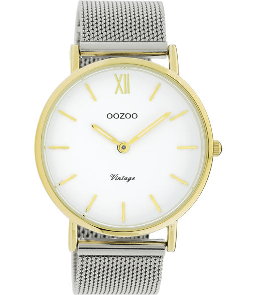 OOZOO Vintage Silber 40 mm C20115