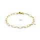 9 Karat Armband 4,0 mm 18,5 cm 9K Gelb
