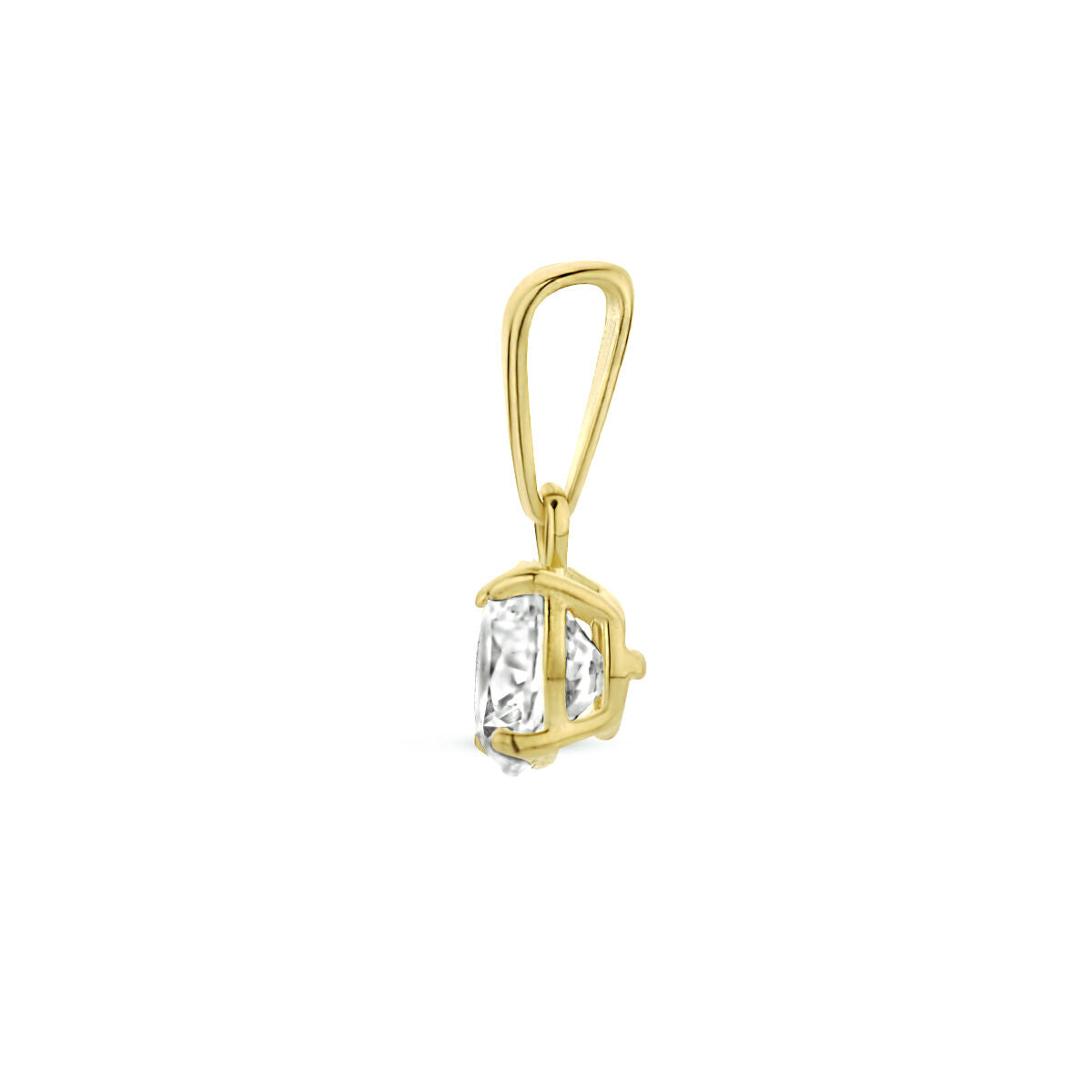 Anhänger Zirkonia 14K Gelbgold