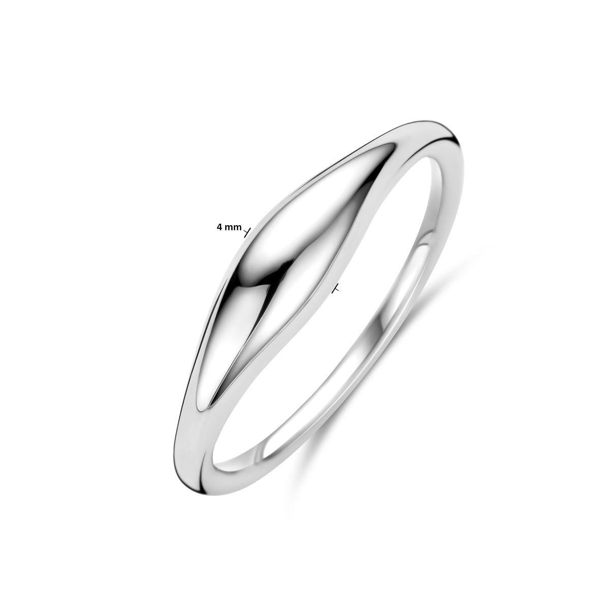 ring zilver gerhodineerd