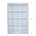 opmaaktray carrousel 330 x 220 mm wit pos materialen