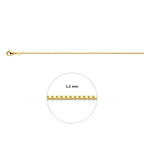 venetiaans 1,2 mm doubl�� 10/000 (geel)