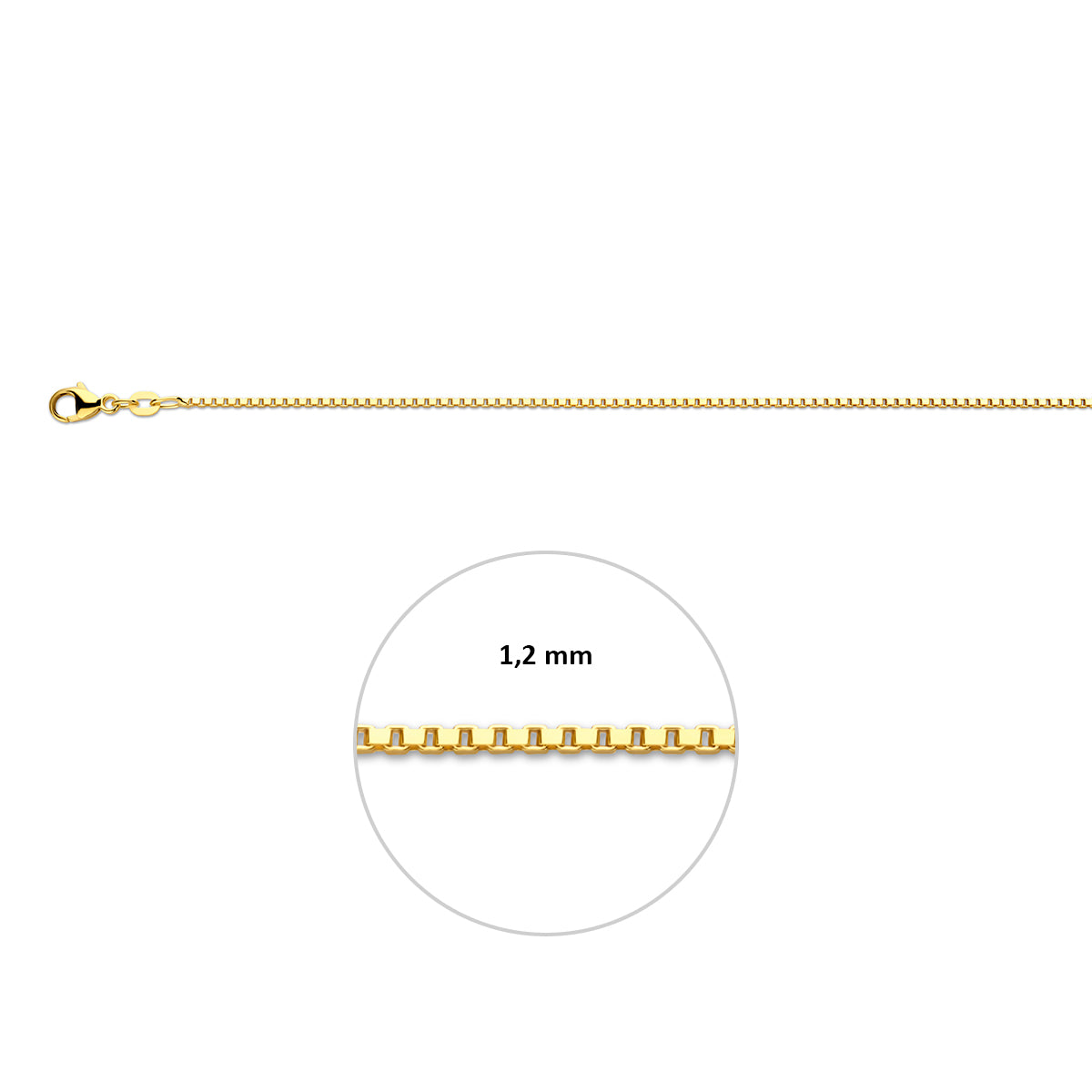 venetiaans 1,2 mm doubl�� 10/000 (geel)