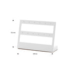 Ohrringe Display Weiß POS Materialien