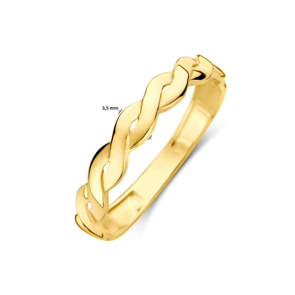 Ring aus 14-karätigem Gelbgold