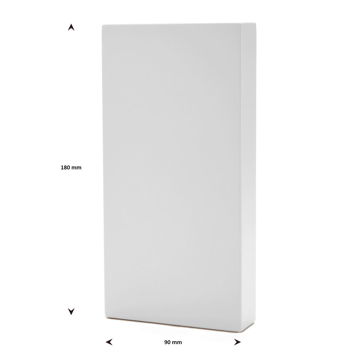 Präsentationsblock weiß 180 x 90 x 25 mm POS Materialien