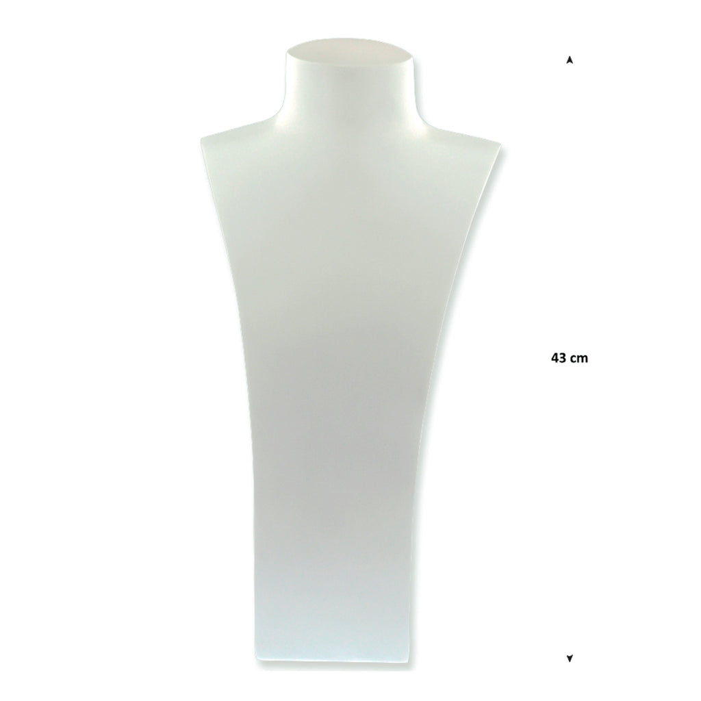 Büste weiß 430 mm POS-Materialien