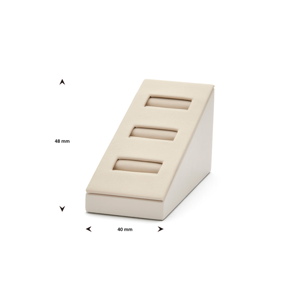 ring display beige pos materialen