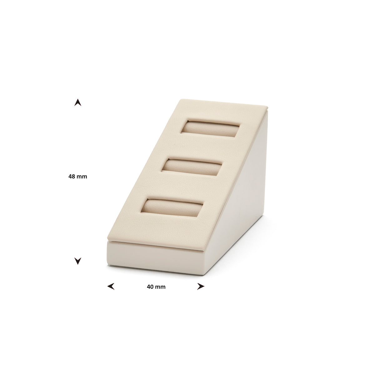 ring display beige pos materialen