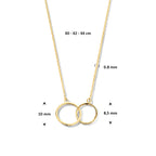 Halskette 40 - 42 - 44 cm 14K Gelbgold