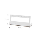Ohrringe Display Weiß POS Materialien