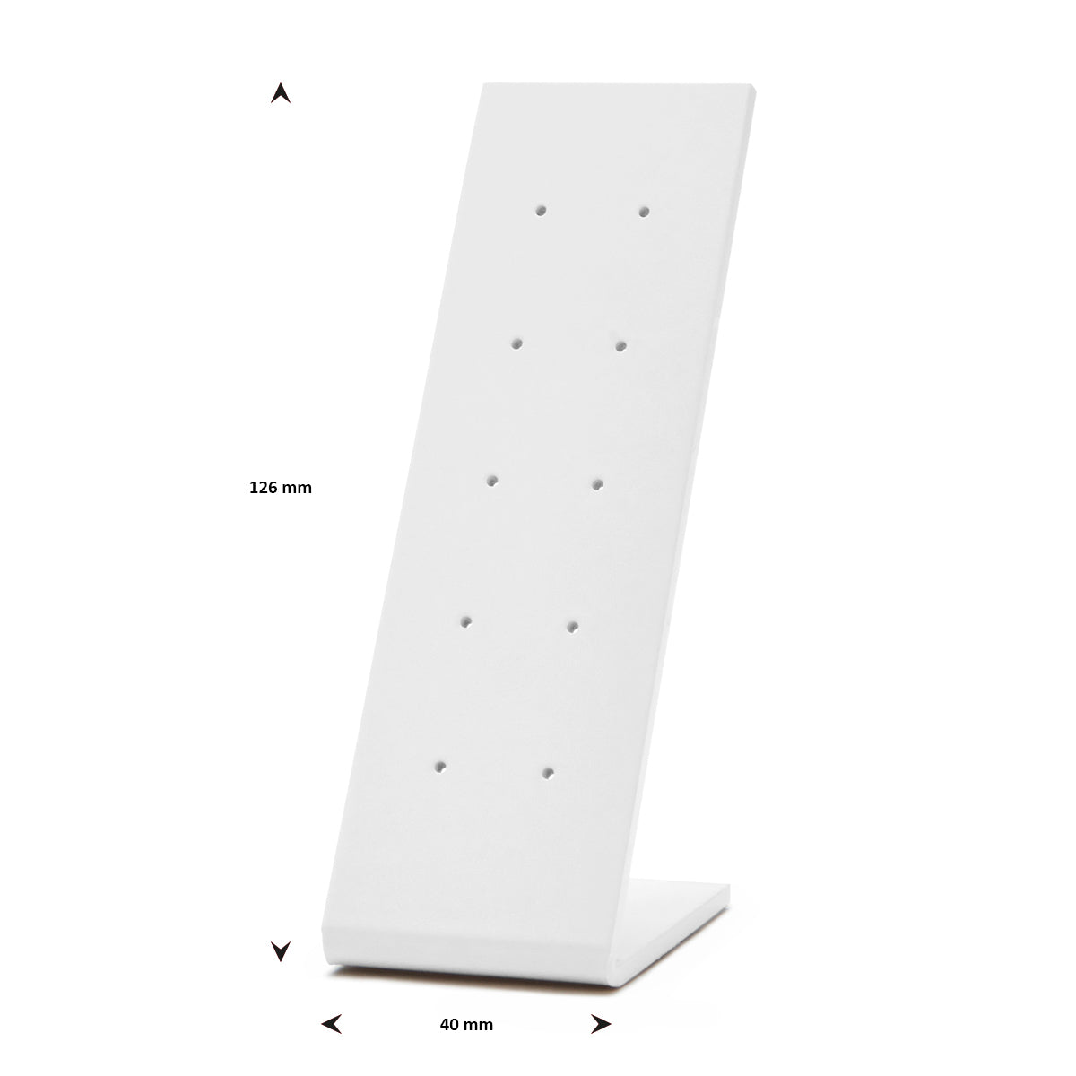 oorknoppen display wit pos materialen