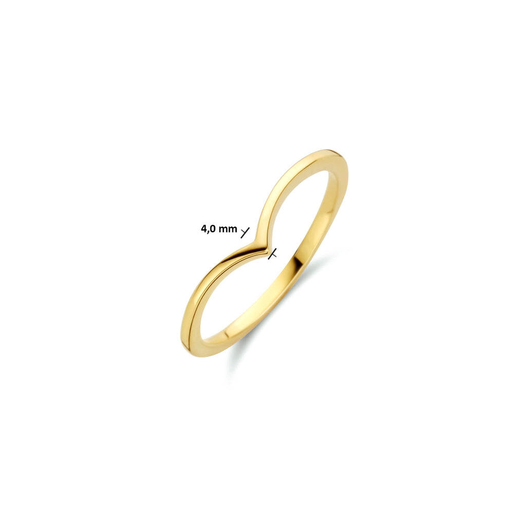 ring 14K geelgoud