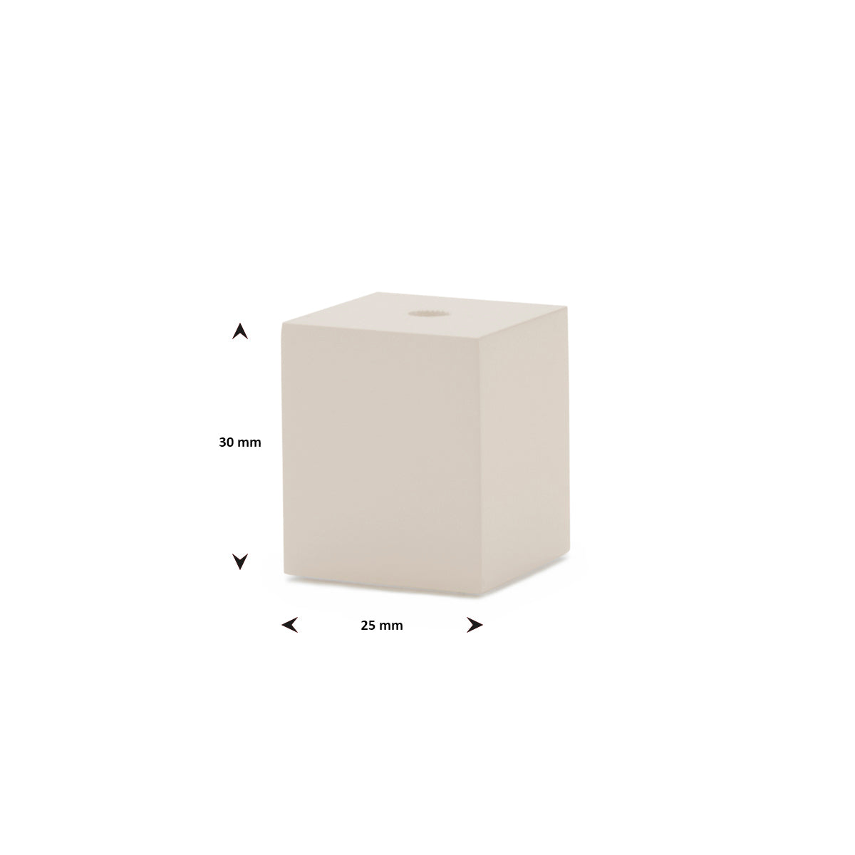 Ringständer beige 30 x 25 x 25 ohne Bügel POS-Materialien