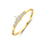 9k ring zirkonia 9K geel