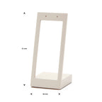 oorsieraden standaard beige  91 x 40 x 40 mm pos materialen