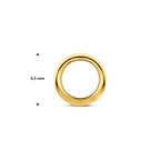 hanger 4,5 mm 14K geelgoud
