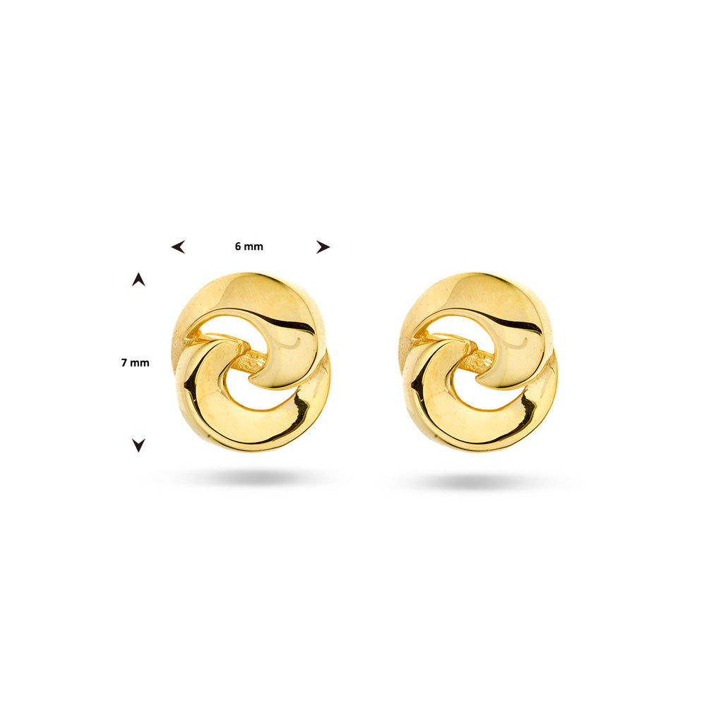 Ohrstecker 14K Gelbgold