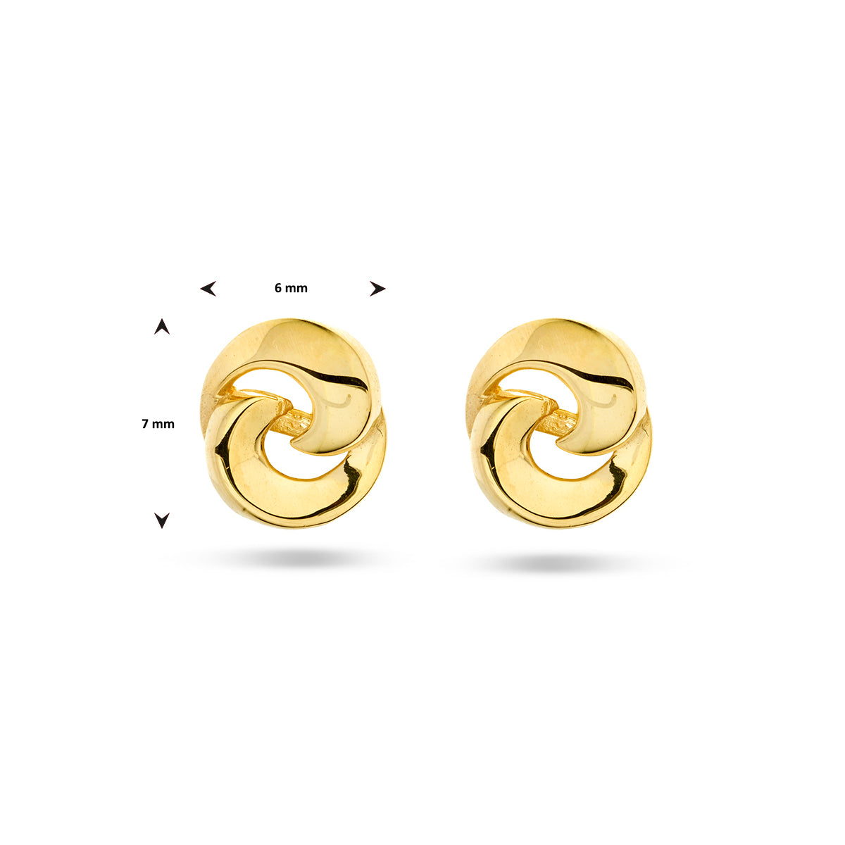 Ohrstecker 14K Gelbgold