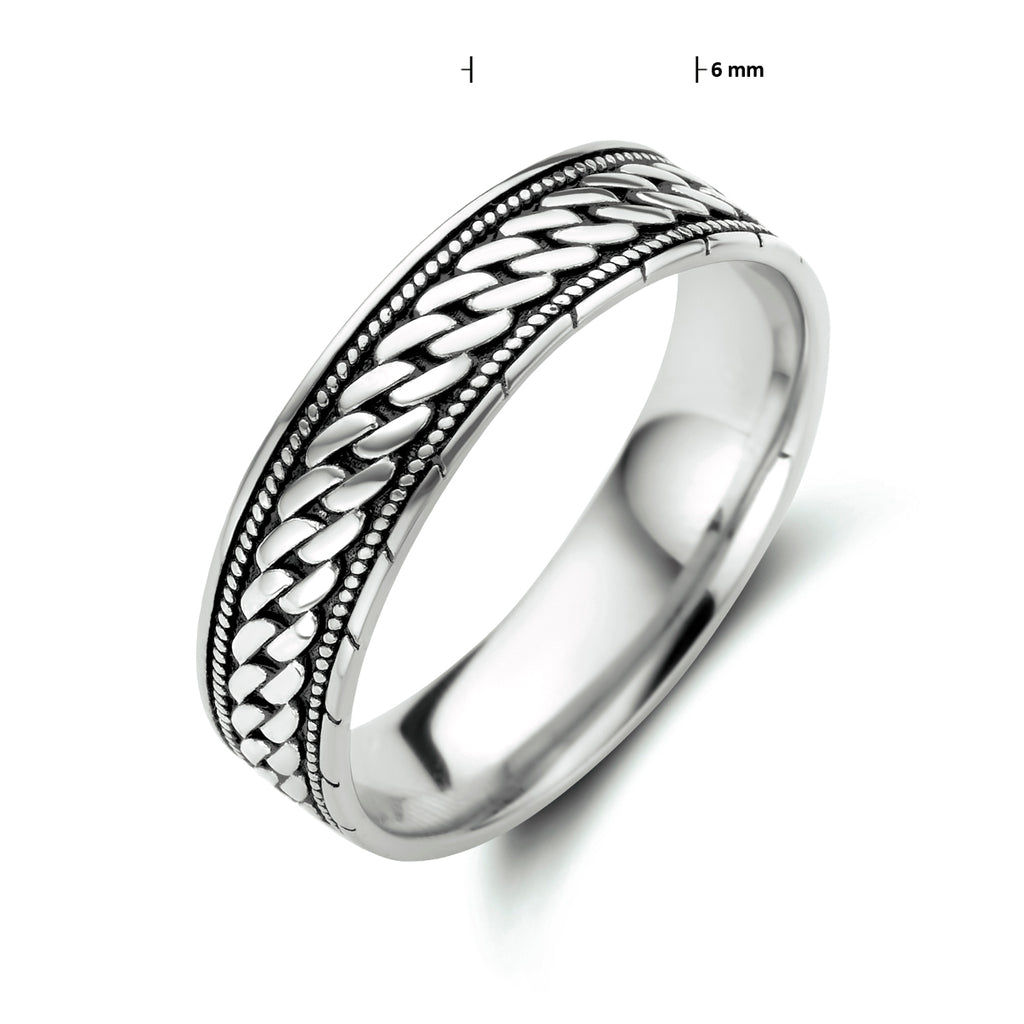 Ring Oxi-Silber oxidiert