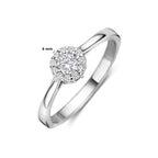ring zirkonia zilver gerhodineerd