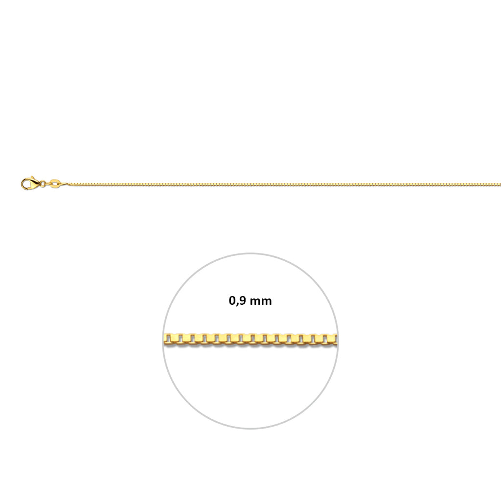 Venezianer 0,9 mm Doublé 10/000 (gelb)