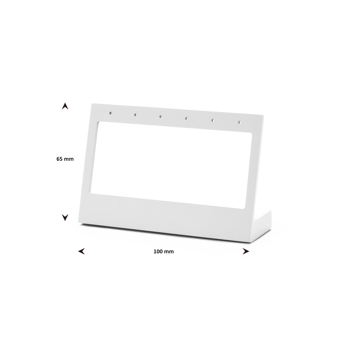 Ohrhänger Display weiß POS-Materialien