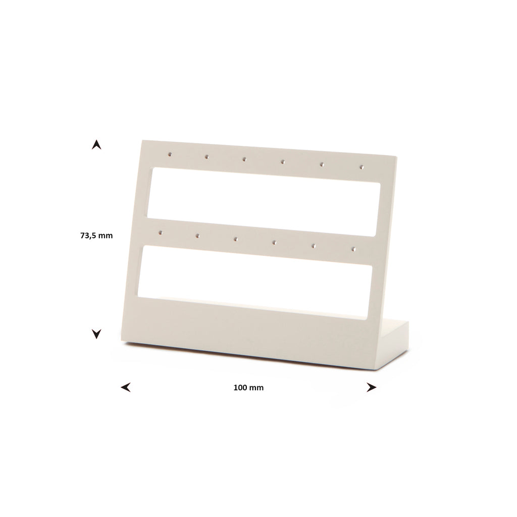 Ohrring-Display Beige POS-Materialien