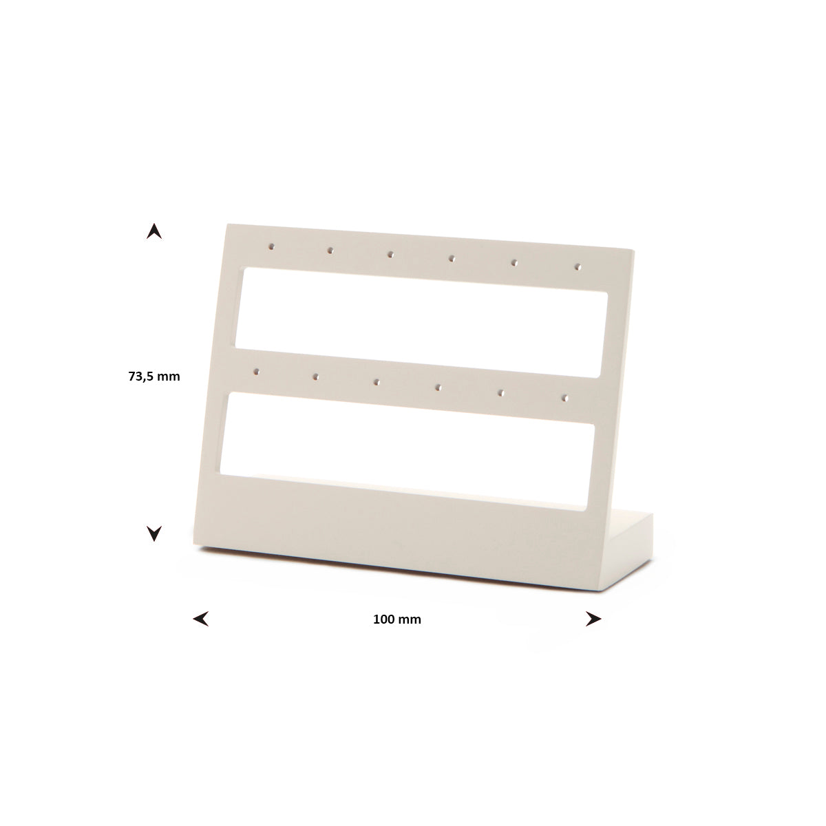 Ohrring-Display Beige POS-Materialien