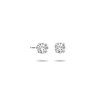 Ohrstecker Zirkonia 14K Roségold