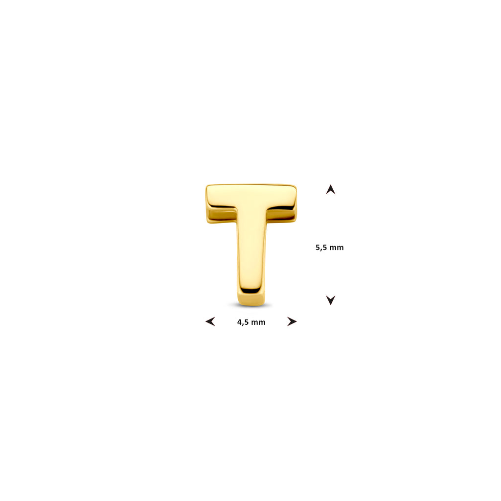 Anhänger Buchstabe 14K Gelbgold