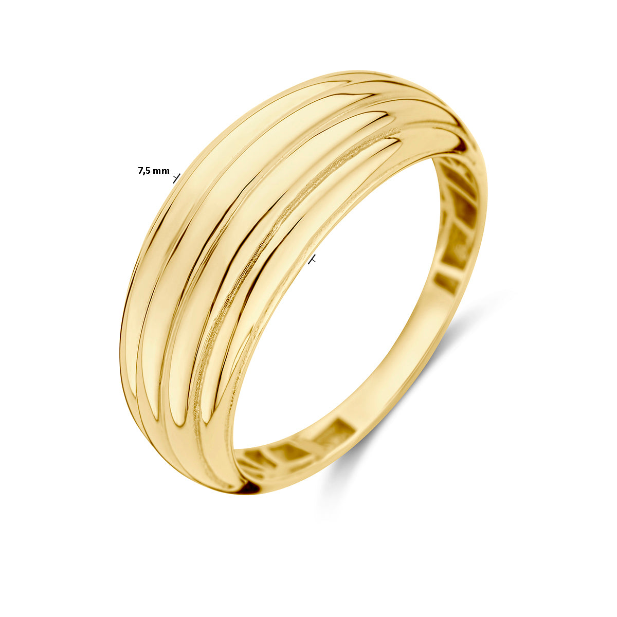 ring 14K geelgoud