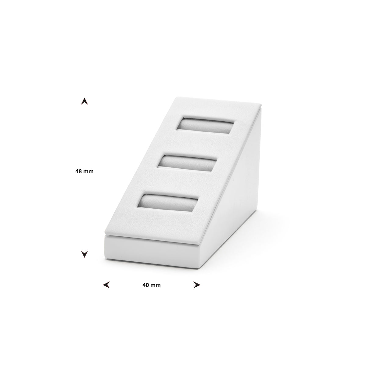 ring display wit pos materialen