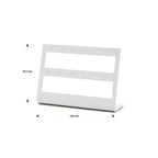 Ohrringe Display Weiß POS Materialien